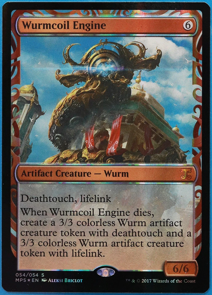 Wurmcoil Engine FOIL Masterpiece Series: Kaladesh Inventions NM (507409) - Image 1 of 2