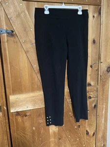 Pantalone nero pull on Counterparts taglia large - Foto 1 di 5