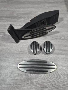 Mini R52 R53 Cooper S Gaspedal Set Edelstahl Kappen - Bild 1 von 4