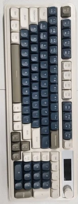 AULA S99 Pro Gaming , blue white  Keyboard with Number Pad Smart Screen, - Image 1 of 4