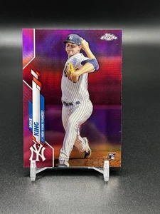 2020 Topps Chrome Update Series - Mike King #U-33 Pink Refractor (RC) - Picture 1 of 2
