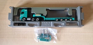 Herpa 314107 VOLVO FH16 GL Colossus Big Move pianale basso OVP 1:87 - Foto 1 di 3