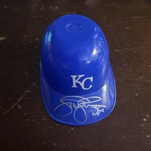 TOM GORDON HAND SIGNED KANSAS CITY ROYALS GENUINE AUTHENTIC MICRO HELMET NICE - Picture 1 of 4