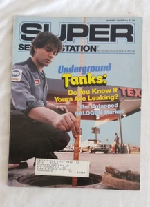 Vintage Super Service Station Magazine,  January  1985.  60 pages. - Picture 1 of 3