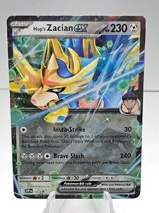 Hop's Zacian ex SVP193 Sv: Scarlet & Violet Black Star Promo Cards Holo - Picture 1 of 1