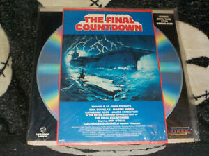 The Final Countdown Laserdisc LD Kirk Douglas Martin Sheen Free Shipping