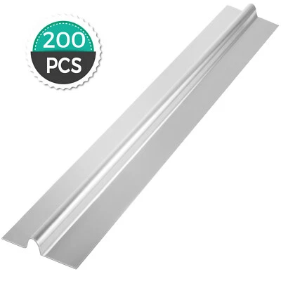 Uimoso 200pcs Aluminum Radiant Heat Transfer Plates for 1/2" PEX Tube