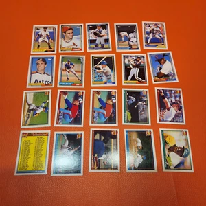 Vintage Topps MLB Pro Baseball Sammelkarten Lot 20 Jahreszeiten 1990 und 1991 - Bild 1 von 16