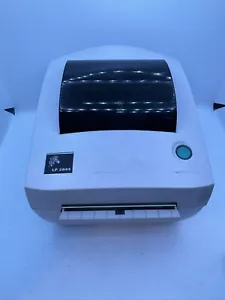 Zebra LP2844 Thermal Label Printer with AC Adapter - TESTED - Picture 1 of 5