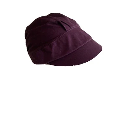 Gorra de golf púrpura ciruela Adidas Newsboy Newsie Cabbie talla pequeña Foto 1 de 4