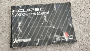 1990 Mitsubishi Eclipse OEM Owner's Manual Book - Bild 1 von 7