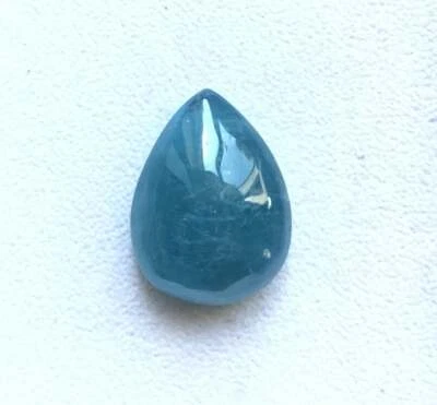 Aquamarine Pear Natural Aquamarine Gemstone For Pendant Good Quality For Jewelry - Image 1 of 3