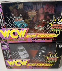 Vintage 1999 WCW nWo 1/64 Scale Nitro-Street Rods Limited Edition Lot Of 2 *NEW* - Picture 1 of 9