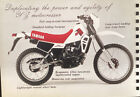 Yamaha genuine Product Information Guide DT125LC  1985