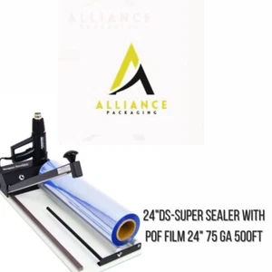 24DS" Super Sealer Deluxe (kostenlose POF Schrumpffolie Packung mit 1 Stück) - Bild 1 von 2