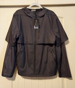 Windbreaker Jacket Grey NEW Ultra Lightweight Women's MEDIUM byTRAJ3CTORY - Picture 1 of 10