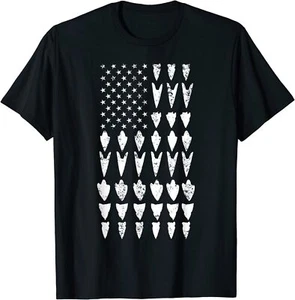 NEW LIMITED Arrowhead Collector USA Flag Design Great Gift Idea T-Shirt S-3XL - Picture 1 of 4