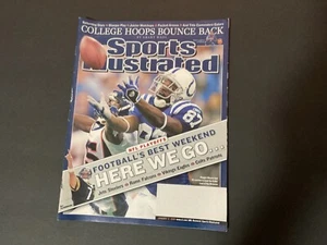 January 17, 2005 Reggie Wayne Sports Illustrated Magazine NO label NFL - Picture 1 of 3