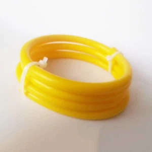 Manguera de silicona al vacío amarilla de 3/16" (5 mm)" intercooler acoplador tubo turbo 1 pie - Imagen 1 de 4