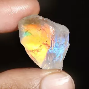Natural Madagascar moonstone Play Of Color Multi Fire Big SIze Top Quality M96 - Picture 1 of 3