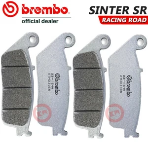 4 PASTIGLIE FRENO ANTERIORI BREMBO SINTER SR RACING per SUZUKI RF R 600 1996 - Foto 1 di 5