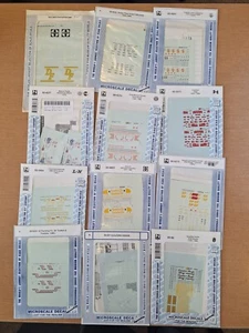 N Scale Microscale Decals $3.00 Your Choice 'SEVERAL LISTINGS' Item #B3 - Picture 1 of 52