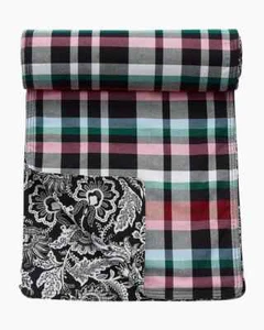 Vera Bradley Cintas Corredor de Mesa a Cuadros 13 x 96 Reversible Paisley NUEVO - Imagen 1 de 3