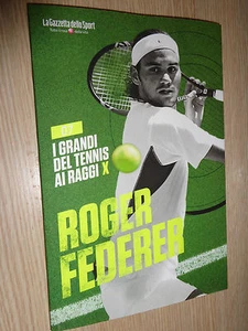 LIBRO BOOK N°7 I GRANDI DEL TENNIS AI RAGGI X ROGER FEDERER GAZZETTA DELLO SPORT - Bild 1 von 1