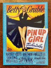 Betty Grable Classic Movie Posters card 2007 Breygent #24