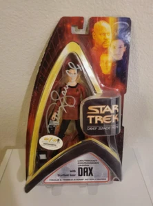 Star Trek Deep Space Nine Jadzia Dax Trials Tribble-Ations Art Asylum Signed - Picture 1 of 3