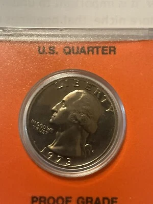 1973 S proof washington quarter. Mint, Uncirculated Condition. - Image 1 of 4