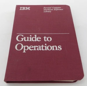 IBM Personal Computer Hardware Reference Library GUIDE TO OPERATIONS 1502292 - Picture 1 of 6