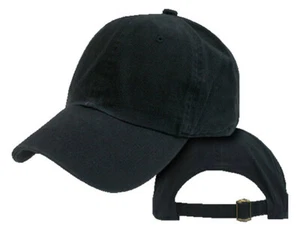 Cotton Washed Polo Style Dad Hat Baseball Cap - Picture 1 of 13