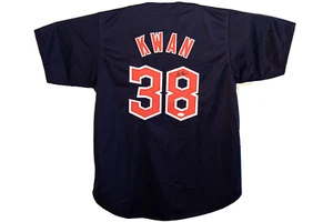Steven Kwan Autographed Blue Cleveland Guardians Jersey (JSA) - Picture 1 of 3