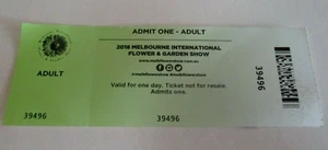 Melbourne International Flower and Garden Show - Ticket - Australia - March 2018 - Imagen 1 de 4