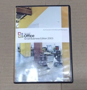 Microsoft Office 2003 Small Business Edition completo en caja programa de PC - Imagen 1 de 4