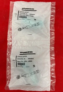TURCK SENSOR CONNECTOR B 8151-0/PG9 / 6904604 / U6565 - QTY 2 - Picture 1 of 5