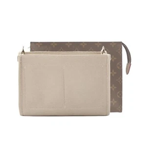 Felt Insert Organizer Bag In Bag Fit Purse LV Toiletry Pouch 26 19 Lv Pouch 2... - Picture 1 of 5