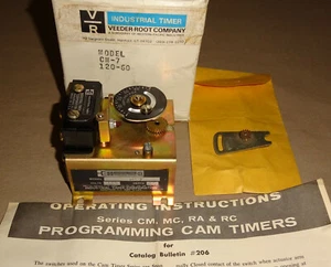 VEEDER ROOT CM-7 Industrial Timer 120 VAC CM7 NEW - Picture 1 of 6