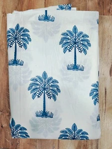 25 Yard Hand Block Print Handmade Cotton Indian Natural Sanganeri Print Fabric - Picture 1 of 3