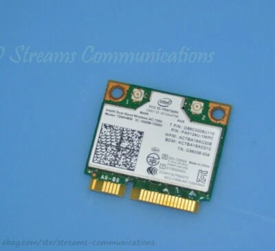 Tarjeta Wi-Fi para computadora portátil (Intel) Toshiba Satellite P55T-A P55t-A5202 Foto 1 de 3