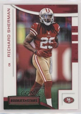 2018 Panini Rookies & Stars Green Richard Sherman #34 - Image 1 of 2