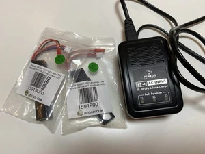 2x Begadi "AMAX" LiPo Akku 7,4V 600mAh 30C mit Dean Anschluss inkl. Ladegerät - Bild 1 von 1