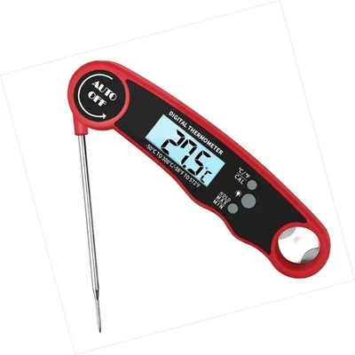 Termometro digitale per carne | Lettura istantanea, impermeabile | Sonda magnetica, retroilluminato... - Immagine 1 di 4