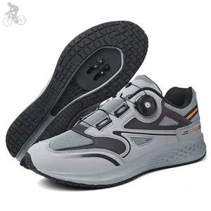 Mountain Footwear Bicycle Indoor Cycling Sneaker Speed Lock Cleat Shoes - Picture 1 of 24