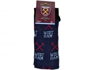 West Ham United FC All Over Print Adult Socks 8-11 - Picture 1 of 2