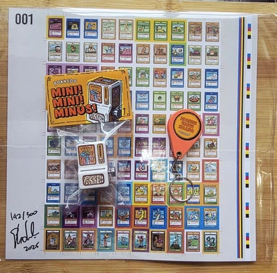 Pokkedo Mini V4 Hoja Sin Cortar, Lupa, Mini Tarjeta Gacha Máquina 142/300 Foto 1 de 4