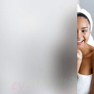 2-5M Milchglasfolie Glasdekor Fensterfolie Sichtschutz Tür Büro Dusche Folie DE - Bild 1 von 18