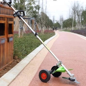 Grass trimmer support wheels with fixed 28mm Diameter - Picture 1 of 7