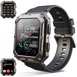 Sport Bluetooth Smartwatch Armband Blutdruck Herren Damen Fitness Tracker Uhr - Bild 1 von 14